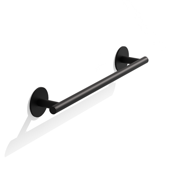 Decor Walther – Handdoekhouder Zelfklevend Mat Zwart