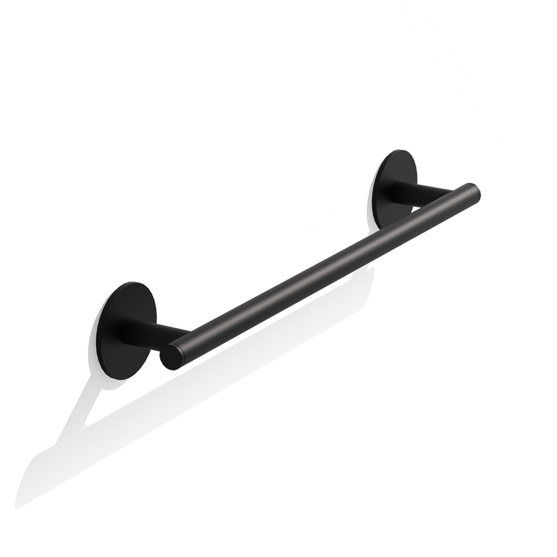 Decor Walther – Handdoekhouder Zelfklevend Mat Zwart
