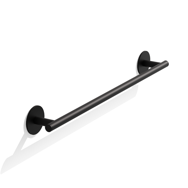 Decor Walther – Handdoekhouder Zelfklevend Zwart Mat