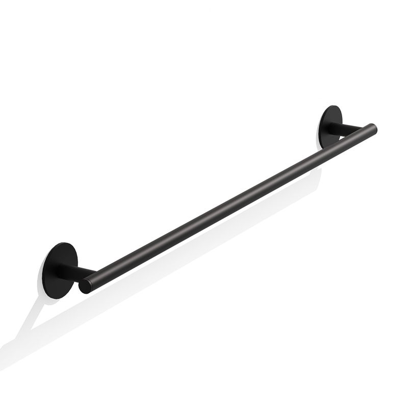 Decor Walther – Handdoekhouder Zelfklevend mat zwart