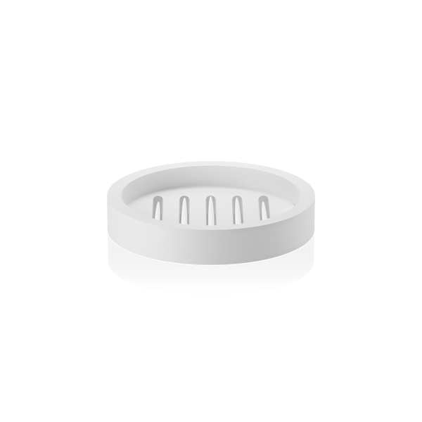 Decor Walther – Zeepbakje Wit, Chroom