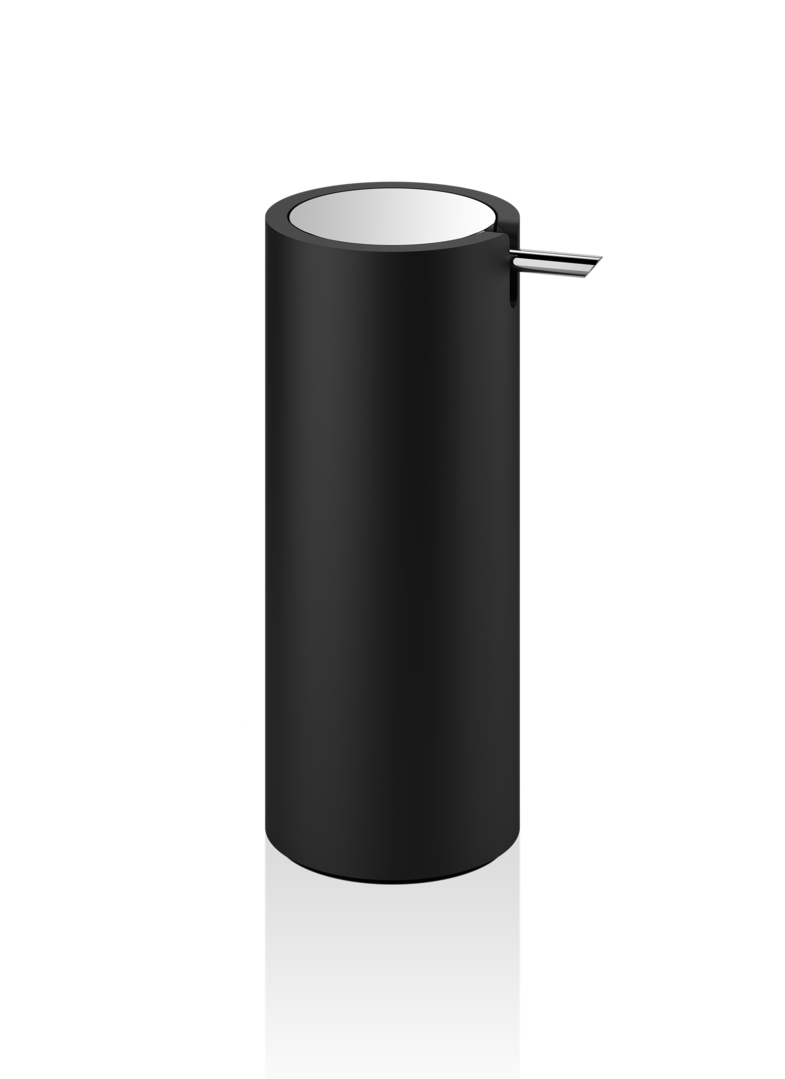 Decor Walther – Zeepdispenser Zwart, Chroom