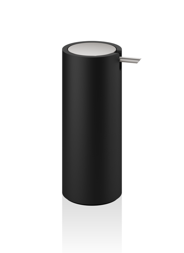 Decor Walther – Zeepdispenser Zwart, RVS Mat