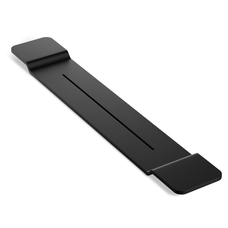 Decor Walther – Stone Bad plank, Zwart Mat