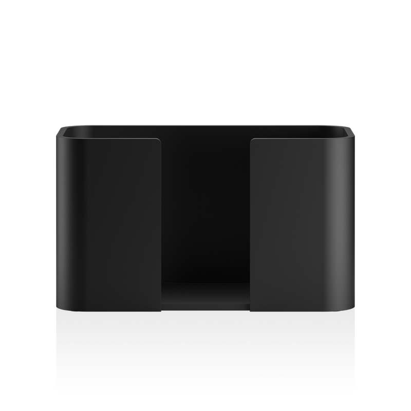 Decor Walther – Papier-/Handdoekhouder Mat Zwart (Vrijstaand)