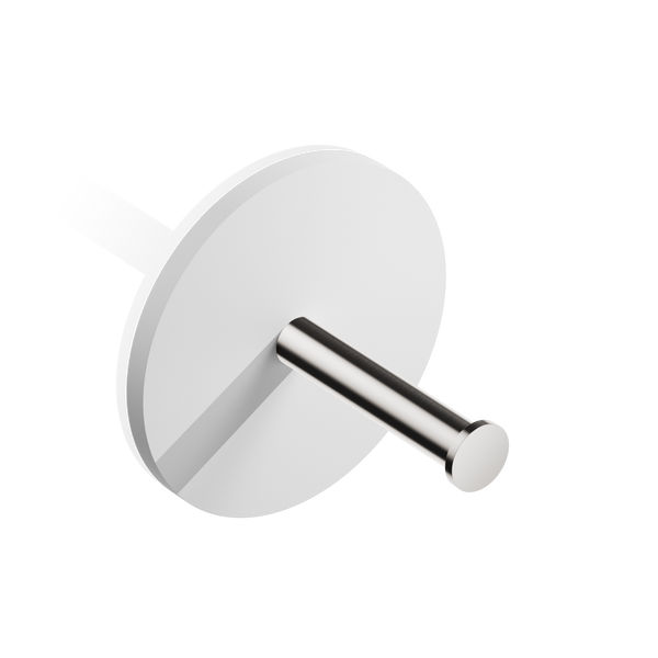 Decor Walther – Toiletrolhouder Wit mat / RVS Mat