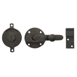 Pure V&B overslag met haak op rond rozet 50 mm, ver. ijzer