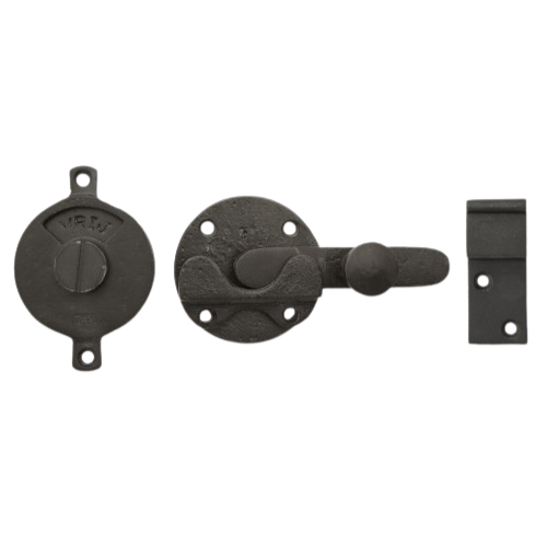Pure V&B overslag met haak op rond rozet 50 mm, ver. ijzer