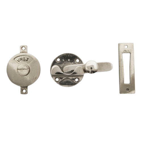 Pure V&B overslag met plaat op rond rozet 50 mm, mat wit bro