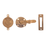 Pure V&B overslag met plaat op rond rozet 50 mm, ruw brons