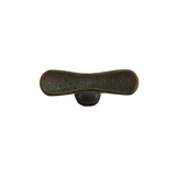 Pure meubelknop T afgerond PBU 37 mm, Dark Bronze