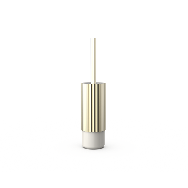 Decor Walther – Vrijstaande Toiletborstel Champagner / Shell