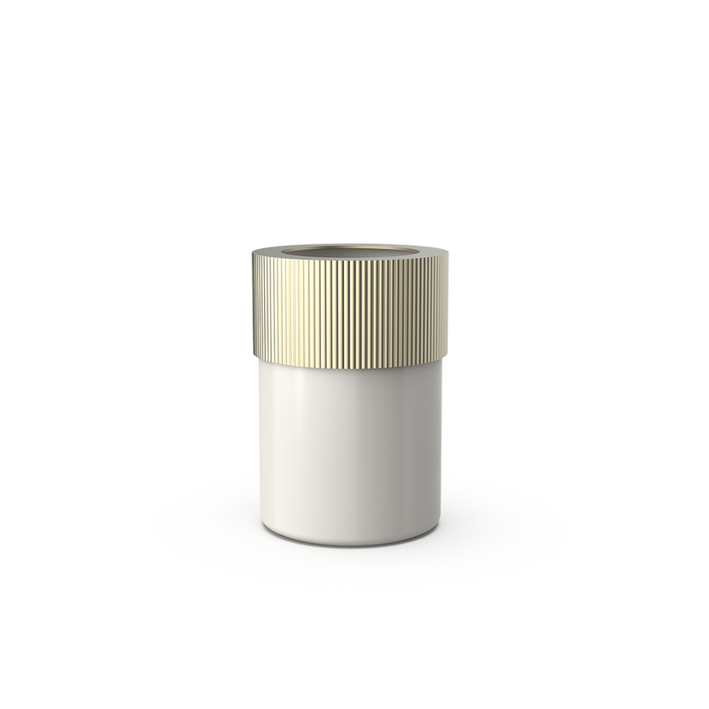 Decor Walther - Afvalbak - Champagner/Shell