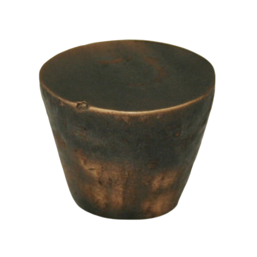Fama meubelknop PM1650 taps rond, verdonkerd brons