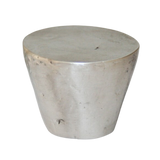 Fama meubelknop PM1650 taps rond, verzilverd wit brons