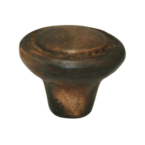 Fama meubelknop PM1649 rond, verdonkerd brons