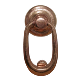 Fama voordeurklopper ovaal BT1529, natuur brons