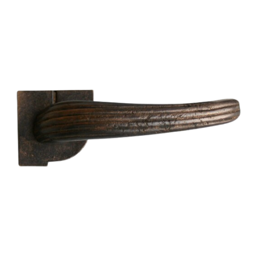 Fama deurkrukken MG4072 op rozet, verdonkerd brons