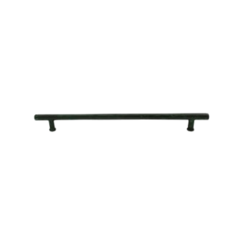 Fama meubelgreep T-model 384 mm h.o.h., groen brons