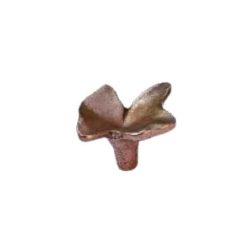 Fama meubelknop PM1597 bloem 44 mm, natuur brons