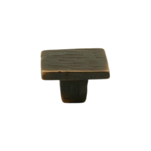 Fama meubelknop PM1619 vierk. 45 x 45 mm, verdonkerd brons