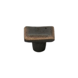 Fama meubelknop PM1618 rechth.30 x 25 mm, verdonkerd brons