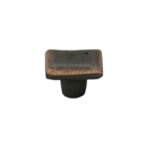 Fama meubelknop PM1618 rechth.30 x 25 mm, verdonkerd brons