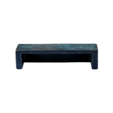Fama meubel komgreep strak PM1575 96 mm, groen brons