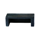 Fama meubel komgreep strak PM1574 64 mm, groen brons