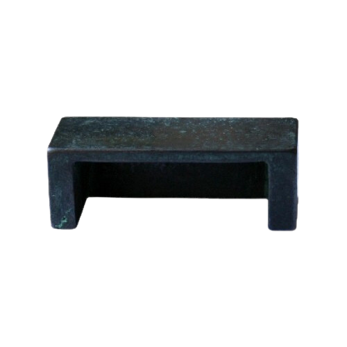 Fama meubel komgreep strak PM1574 64 mm, groen brons