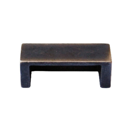 Fama meubel komgreep strak PM1574 64 mm, verdonkerd brons