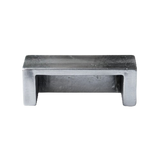 Fama meubel komgreep strak PM1574 64 mm, verzilv. wit brons