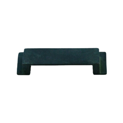 Fama meubel komgreep PM1573 met flens 96 mm, groen brons