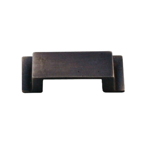 Fama meubel komgreep PM1572 met flens 64 mm, verdonk. brons