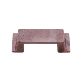 Fama meubel komgreep PM1572 met flens 64 mm, natuur brons