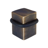 Fama vloer deurstop FP679 vierkant, verdonkerd brons