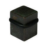 Fama vloer deurstop FP679 vierkant, groen brons