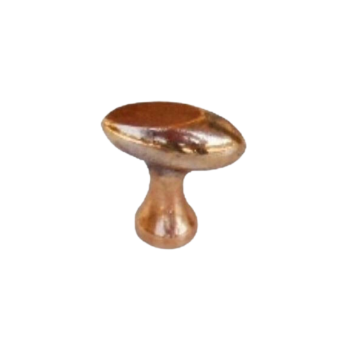Fama meubelknop PM1581 ovaal 28 mm, natuur brons