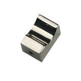 Bauhaus meubelknop 25 x 25 mm, nikkel glans