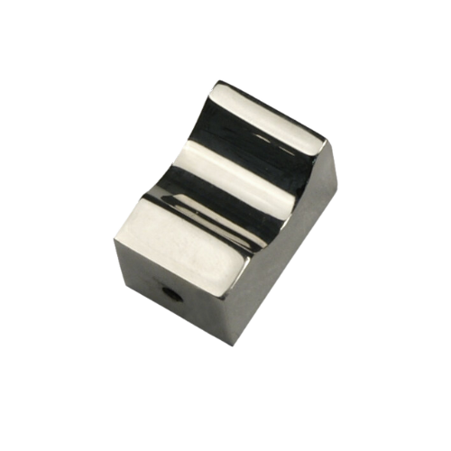 Bauhaus meubelknop 25 x 25 mm, nikkel glans