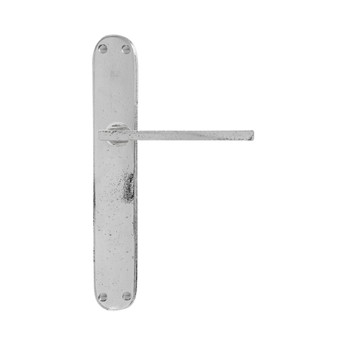 Pure deurkrukken PH2017 /P40 op schild blind, wit brons