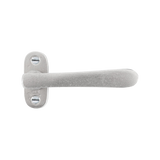 Pure deurklinken PhL plat op ovaal smal rozet