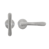 Pure deurklinken PhTL op rond rozet