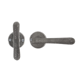 Pure deurklinken PhTL op rond rozet