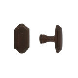 CDF meubelknop klassiek BT258bis 45 mm, roest
