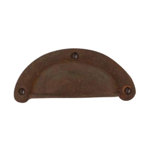CDF meubel komgreep P49 91mm, roest