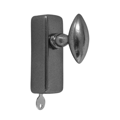 CDF raamkruk afsluitbaar BT254 ovaal met spitse punt 60mm, smeed.