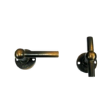 Giara deurkrukken M8+C8/T+L R3 rond rozet 38 mm, verd. brons