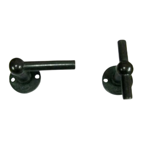 Giara deurkrukken M8+C8/T+L R3 rond rozet 38 mm, groen brons