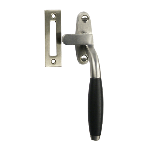 Eemland raamboom 133 mm links, nikkelmat/ebben